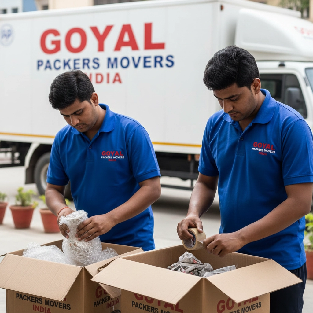 Professional Packing and Moving Process